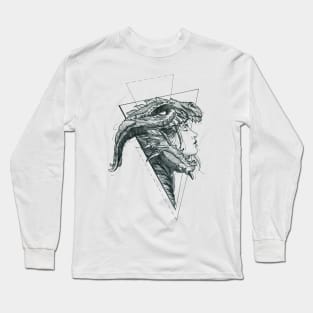 Dragon Warrior Long Sleeve T-Shirt